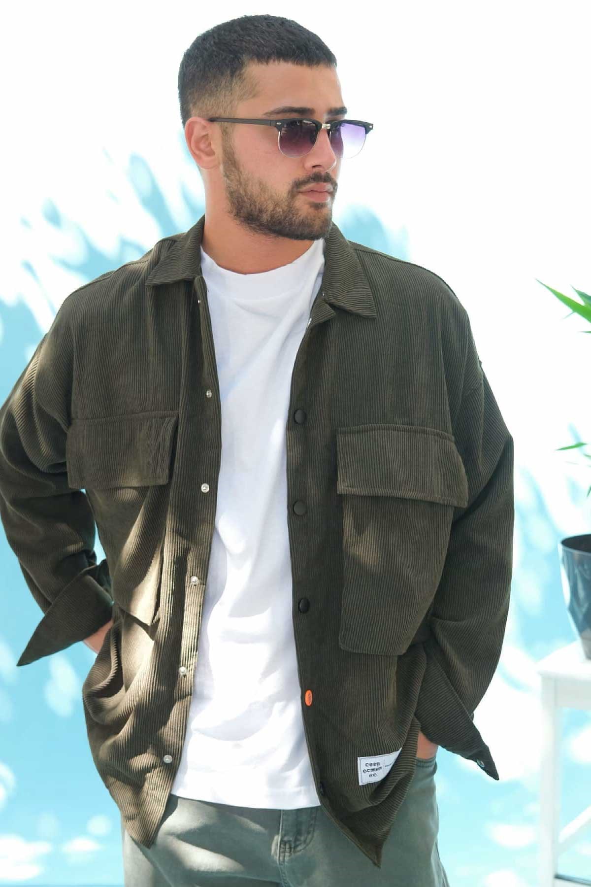 Mevsimlik Haki Ceket