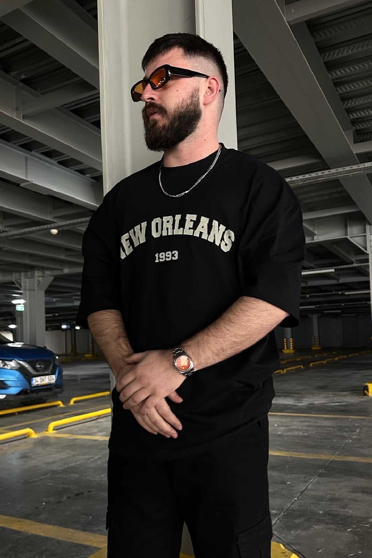 New Orleans Siyah T-Shirt