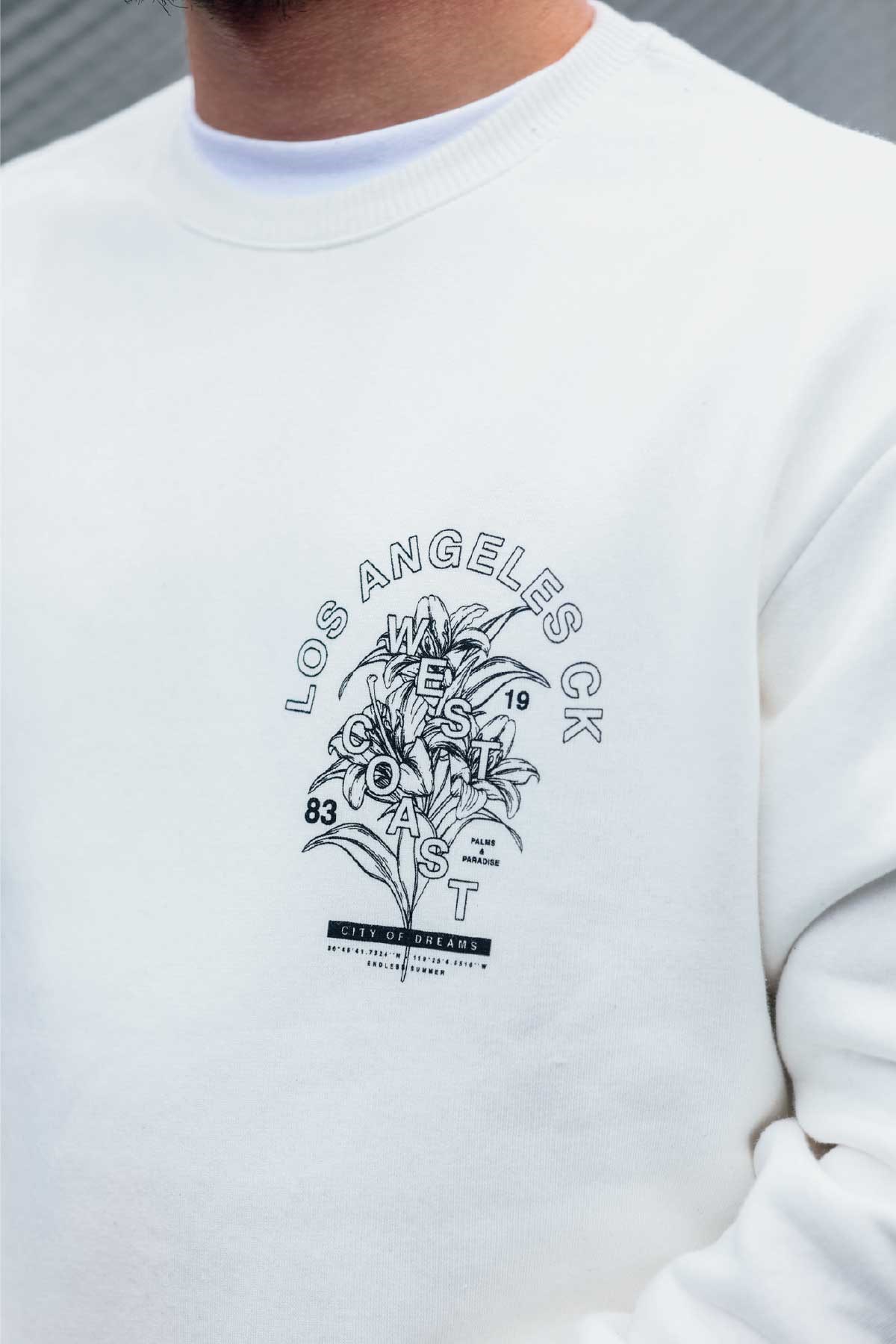 Oversize Crısıs Yıkamalı Sweatshirt