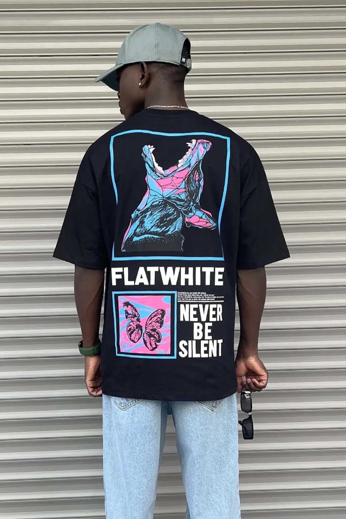 Oversize Flat White T-Shirt