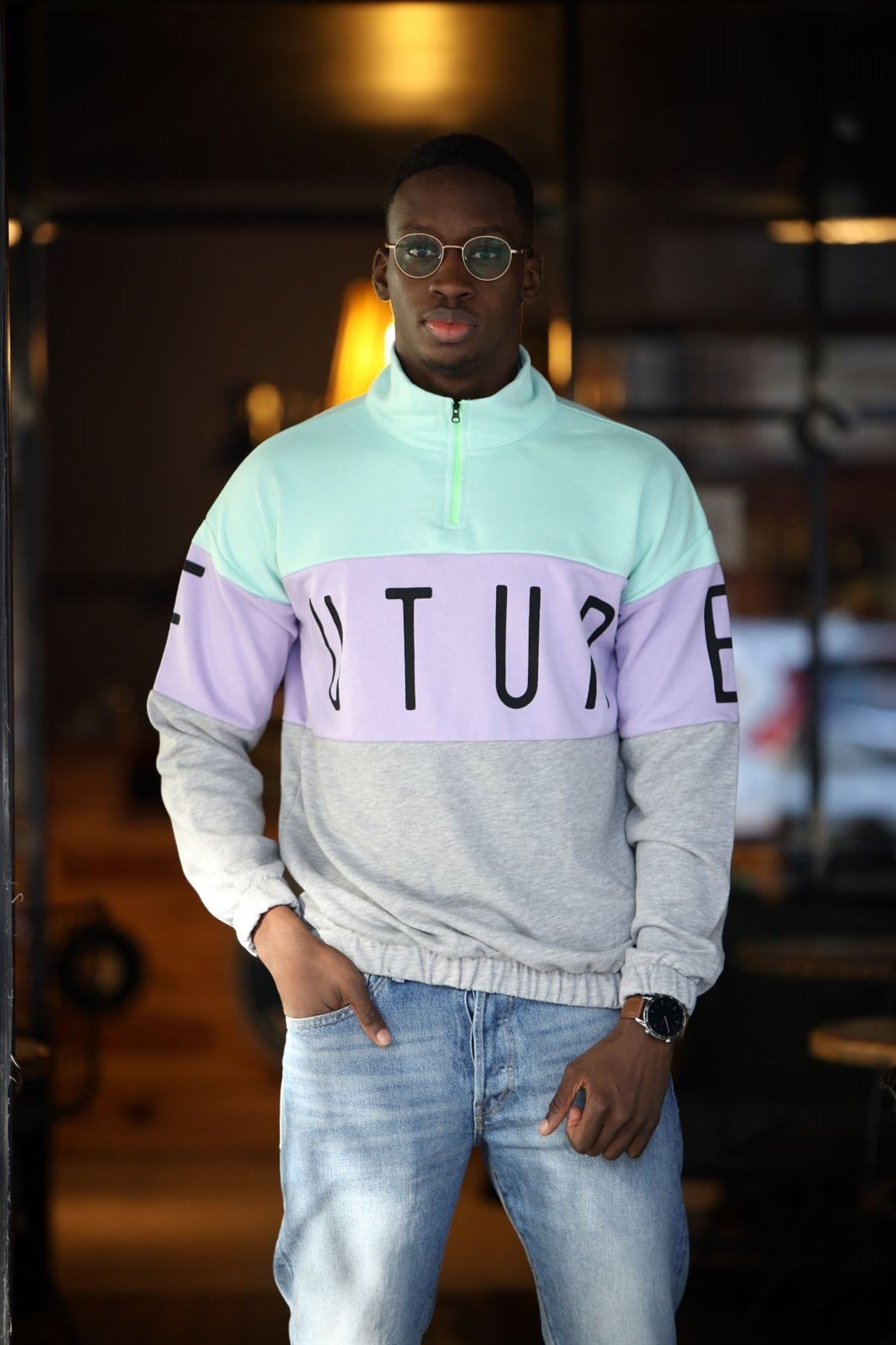 OVERSIZE FUTURE SWEATSHIRT MOR