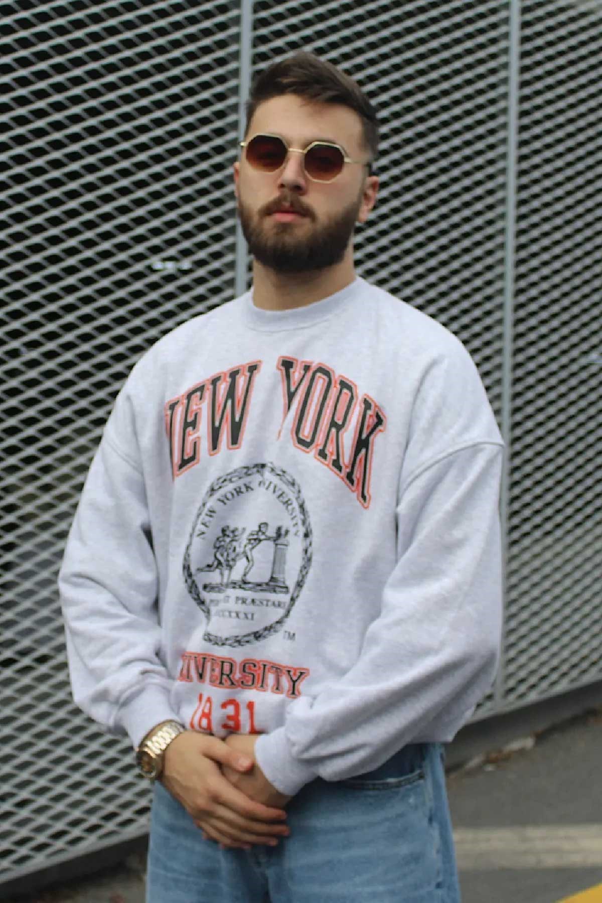 Oversize New York Sweatshirt