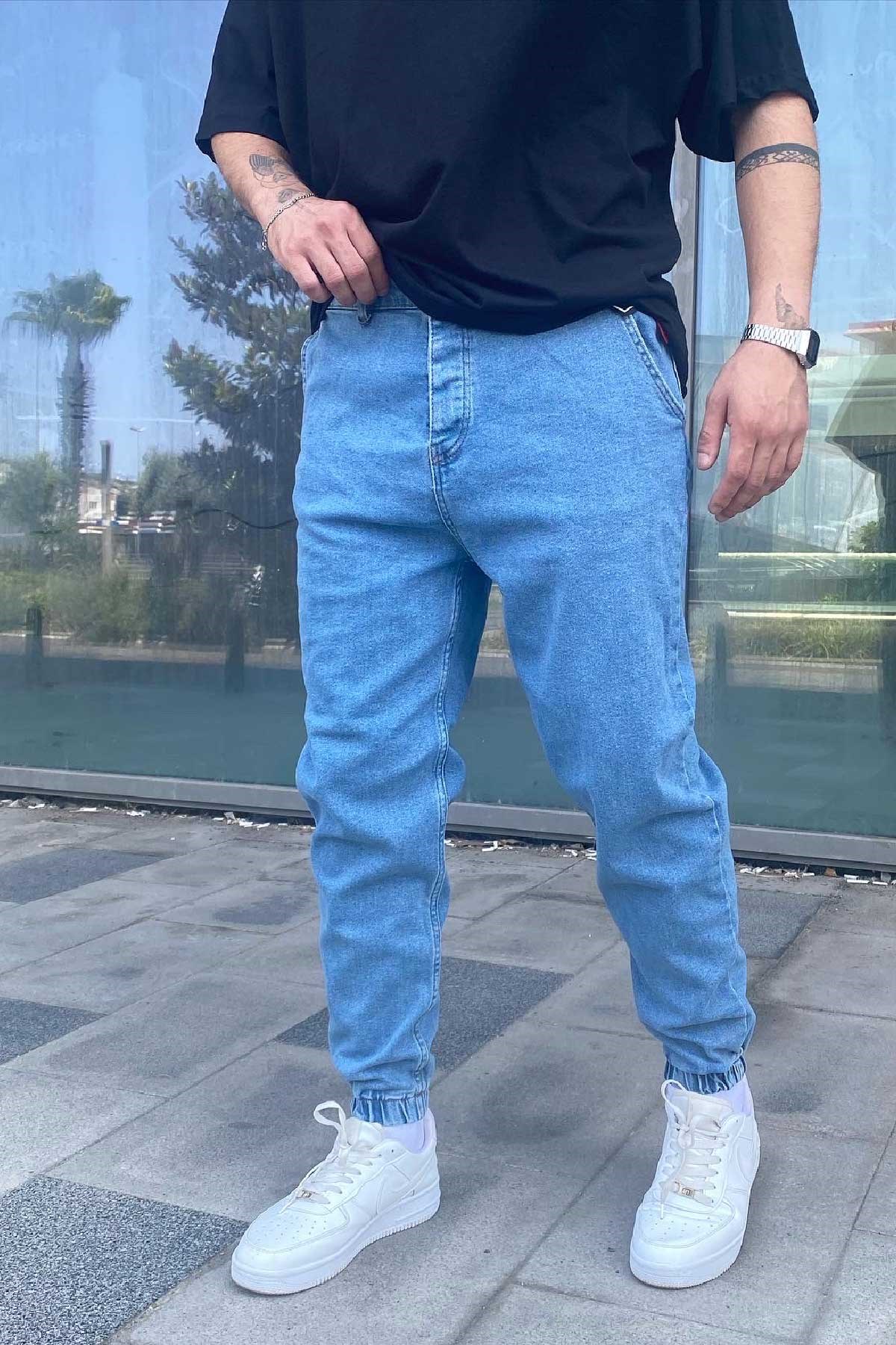 Paçası Lastikli Jean