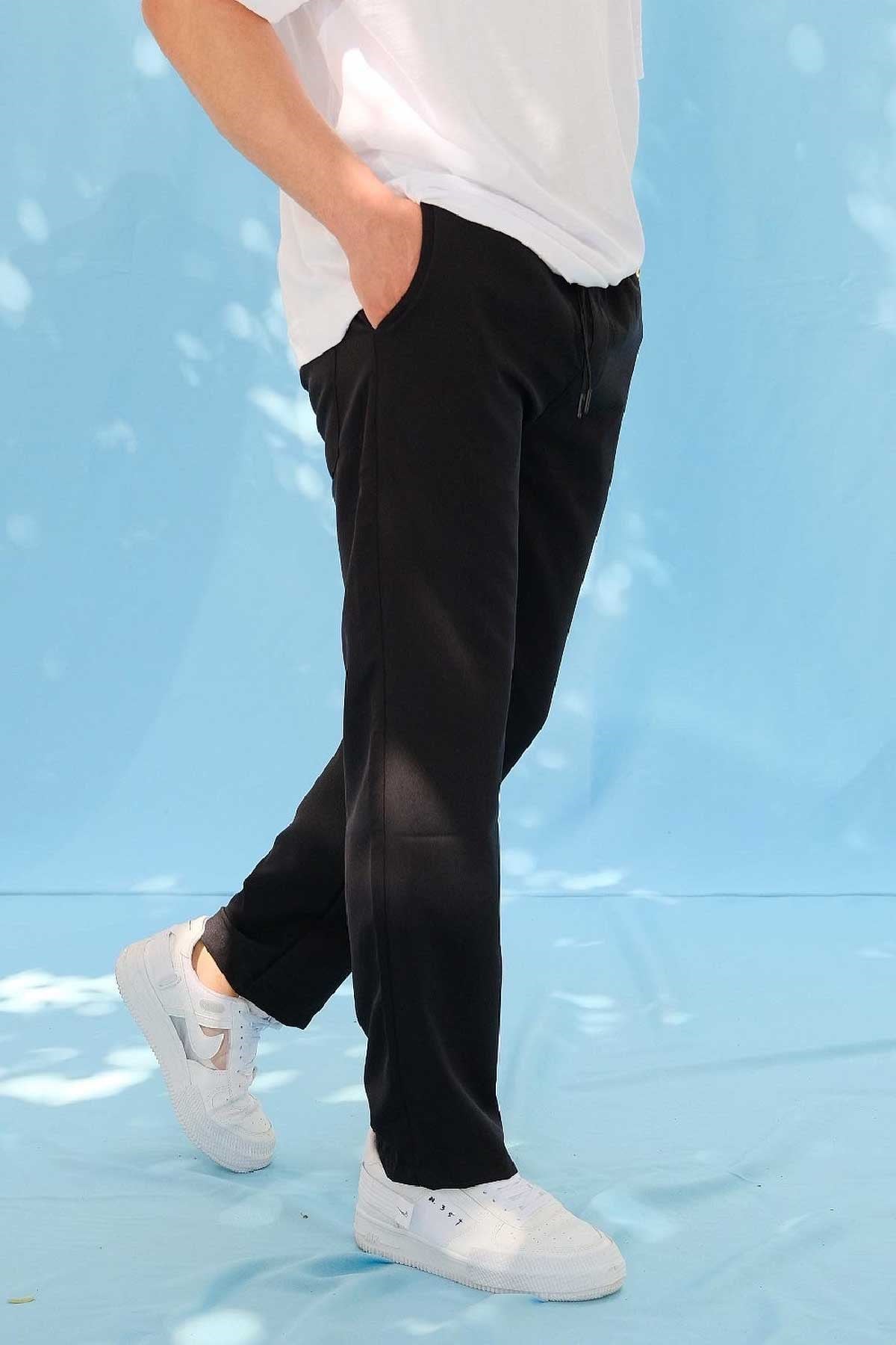 Rahat Kalıp İnce Pantalon 