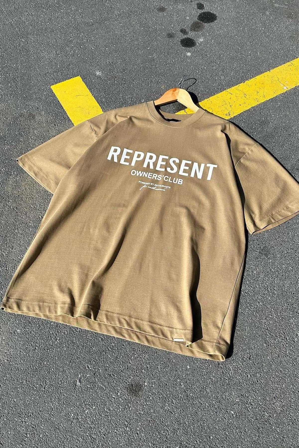 Represent Hardal Bol Kalıp T-Shirt