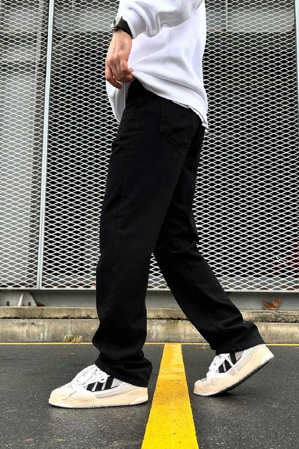 Siyah Baggy Jean