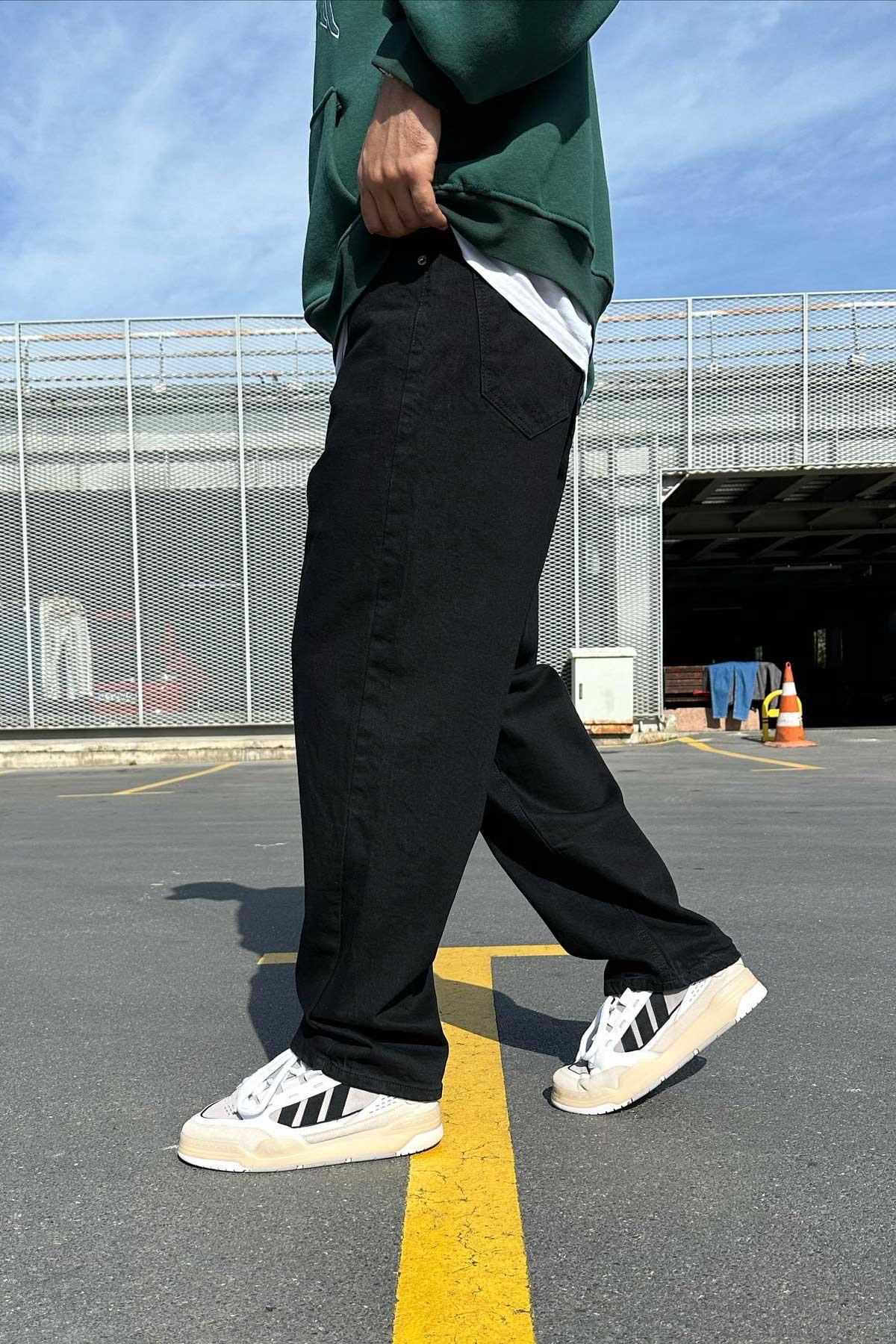 Siyah Baggy Pantolon