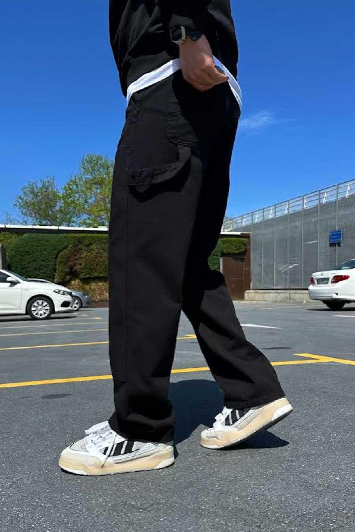Siyah Baggy Pantolon
