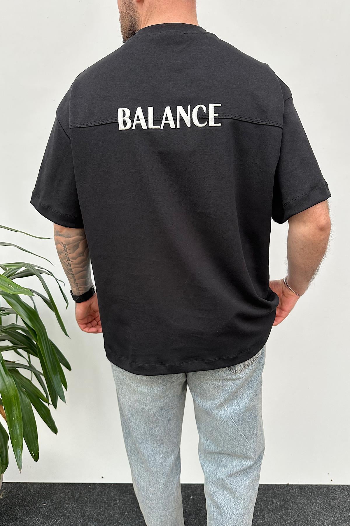 Siyah Balance T-Shirt