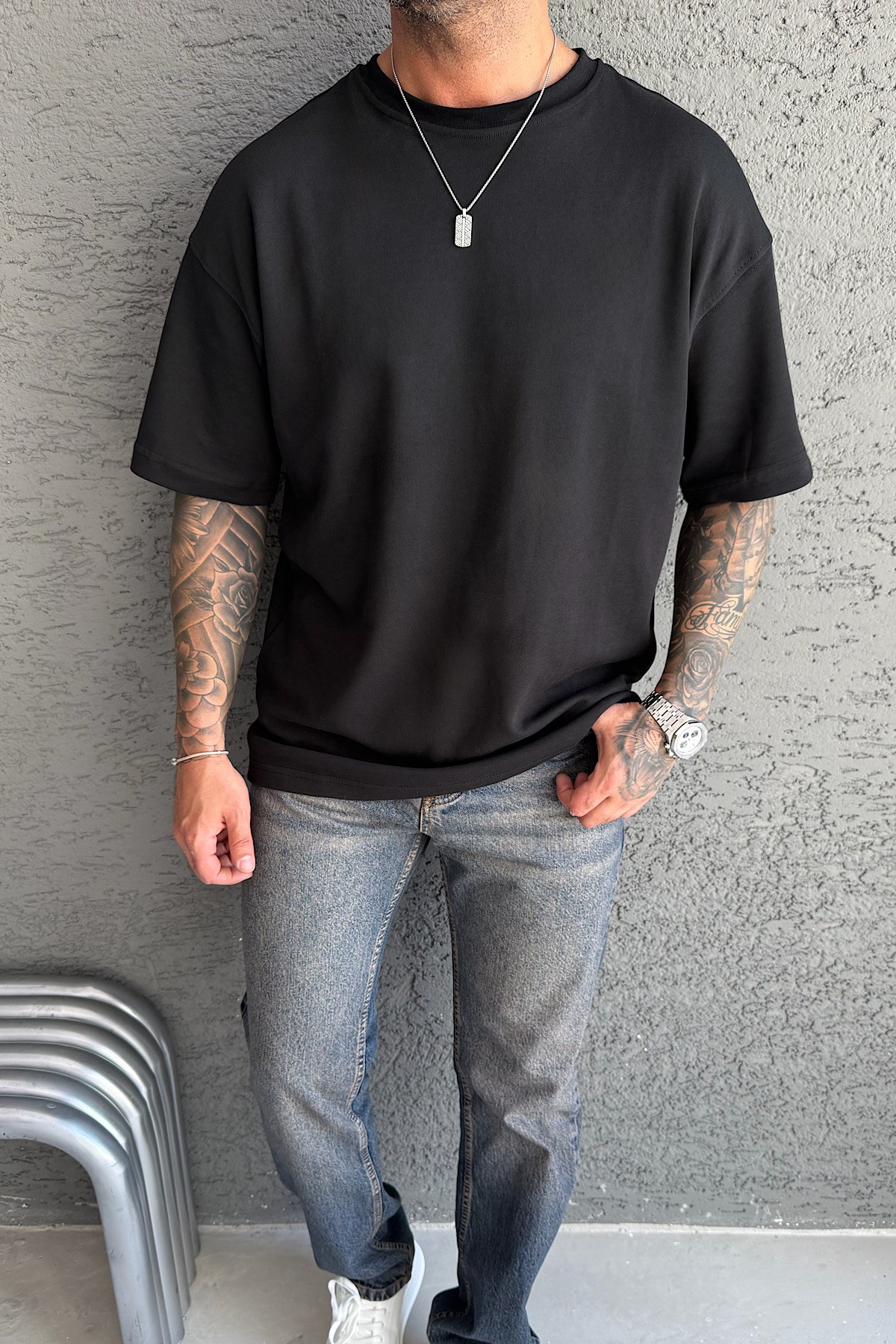 Siyah Basic T-Shirt