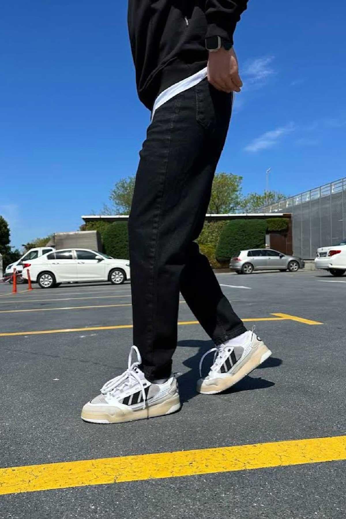 Siyah Boyfriend Jean