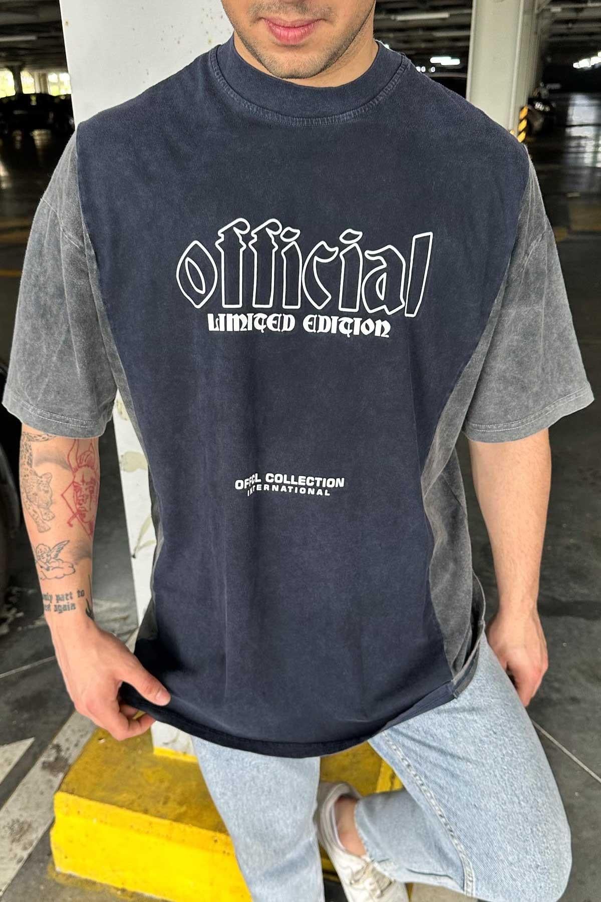 Yıkamalı Official T-Shirt