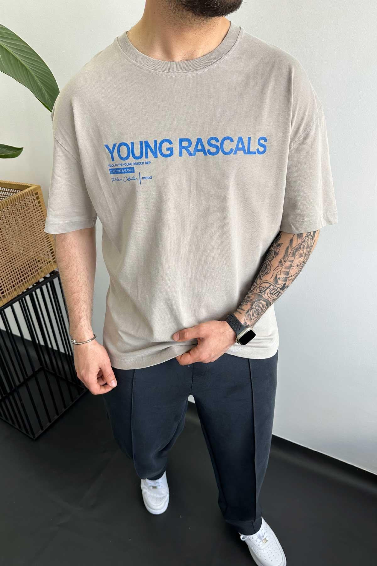 Yıkamalı Oversize T-Shirt