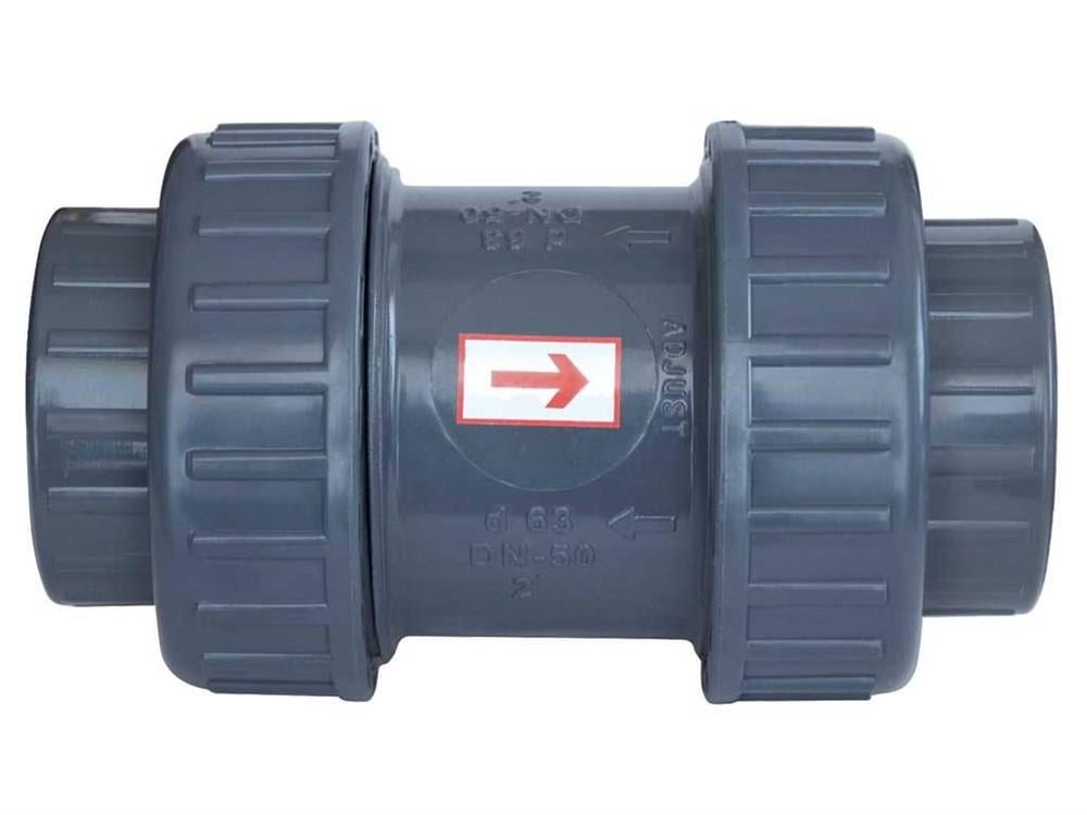 Gemaş PVC Yaylı Çekvalf 90mm