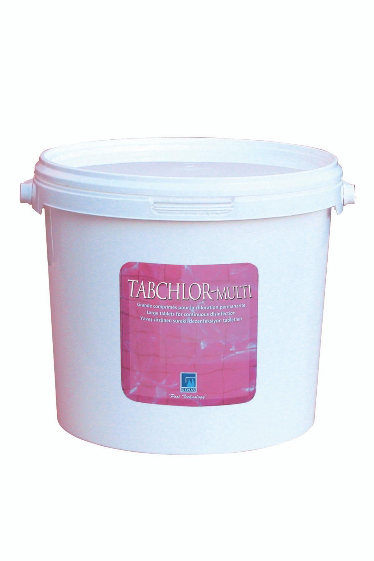 Tabchlor Multi 10 Kg %90 Tablet Klor - Stabilize Triklor Tableti 200 Gr