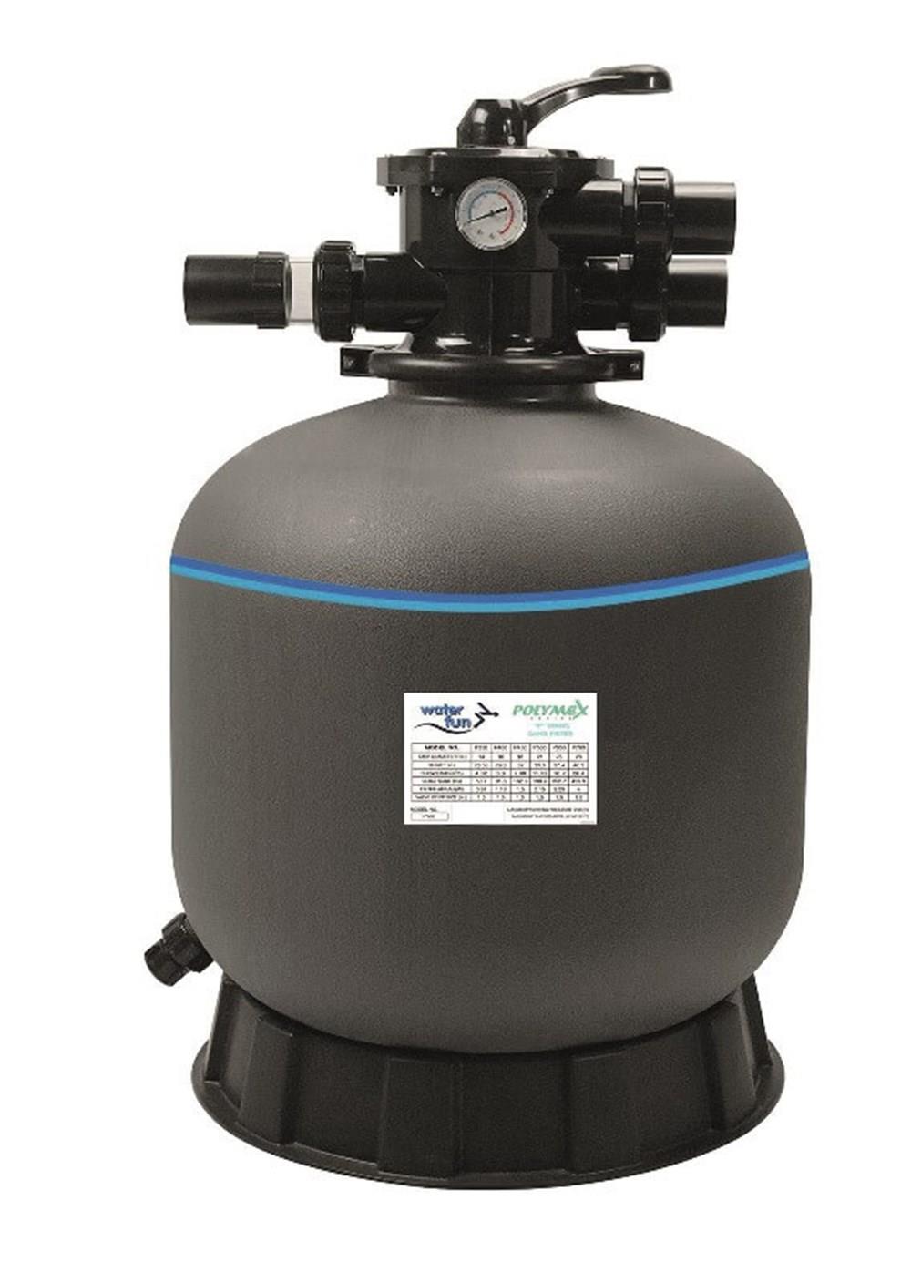 Waterfun Polymex P Model Polietilen Havuz Kum Filtresi 500mm