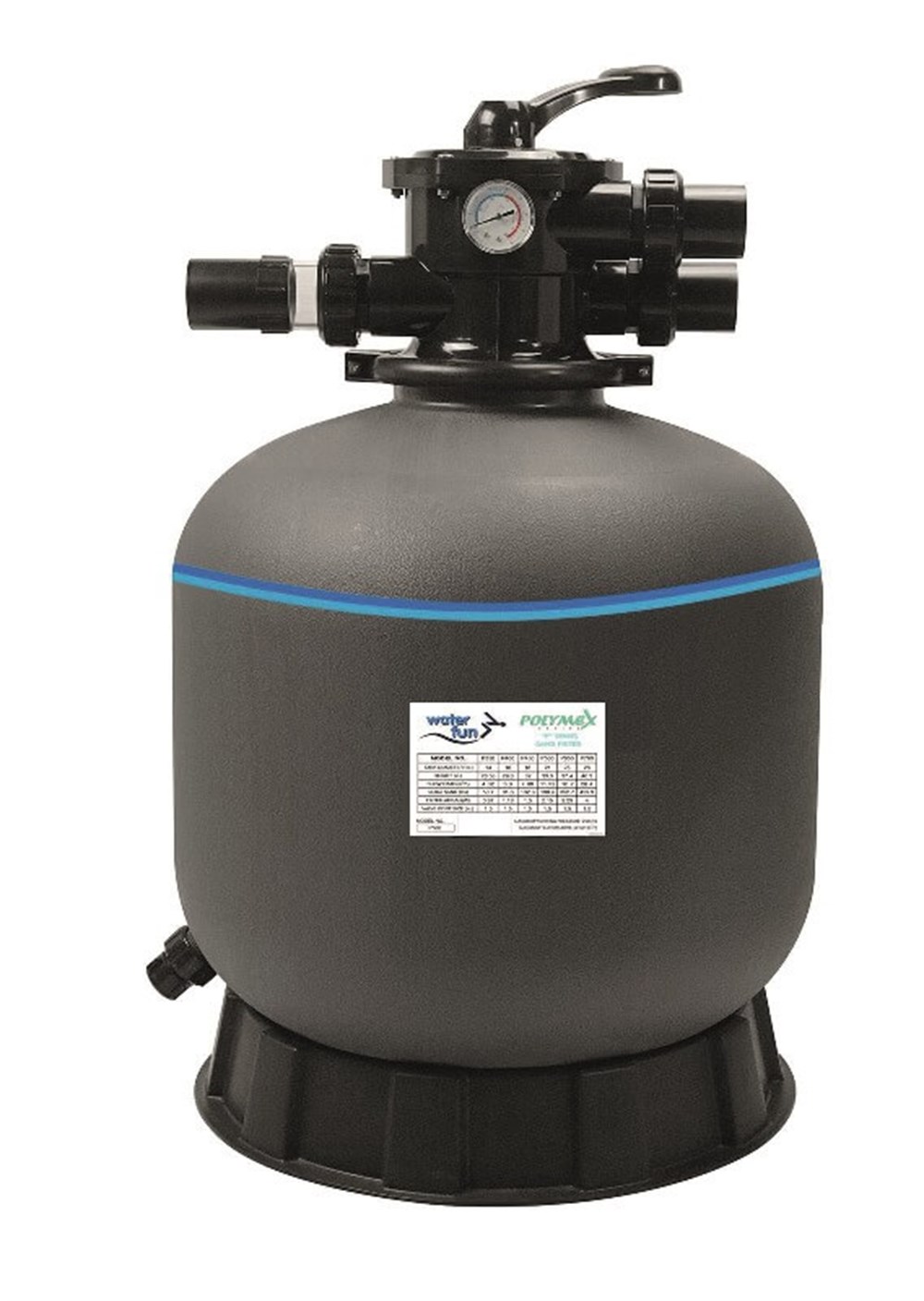 Waterfun Polymex P Model Polietilen Kum Filtresi 350mm