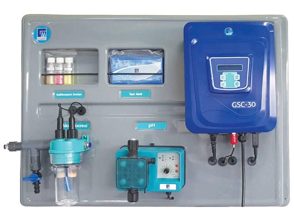 Gemaş Puritron GSC-202 Tuz Klor Jeneratörü Otomatik pH ve Redox Kontrollü 90m³