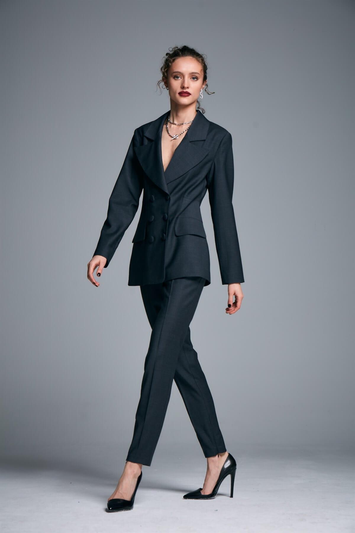 CELESTIAL BLAZER JACKET GREY