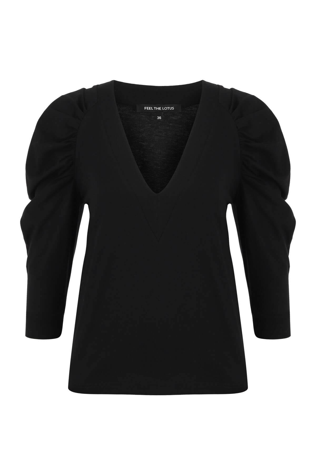 LOTUS TSHIRT BLACK