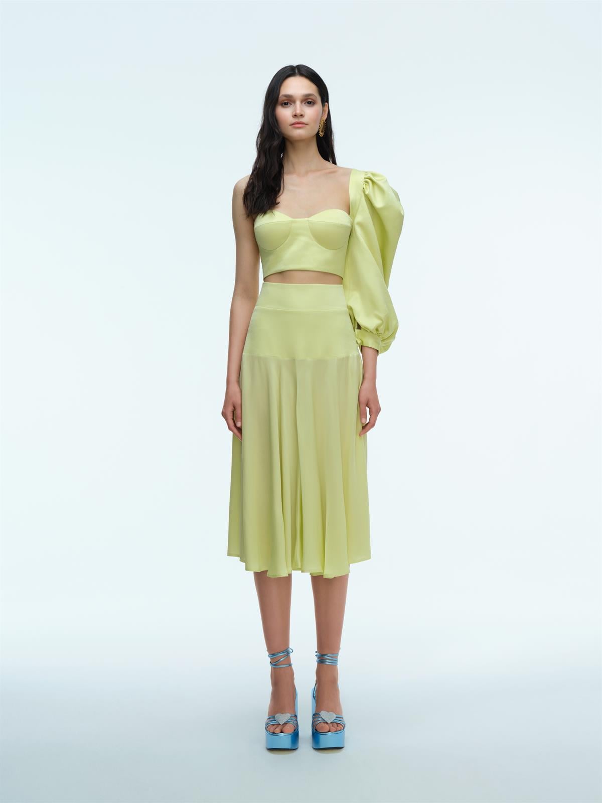 Melody Mellow Yeşil Crop