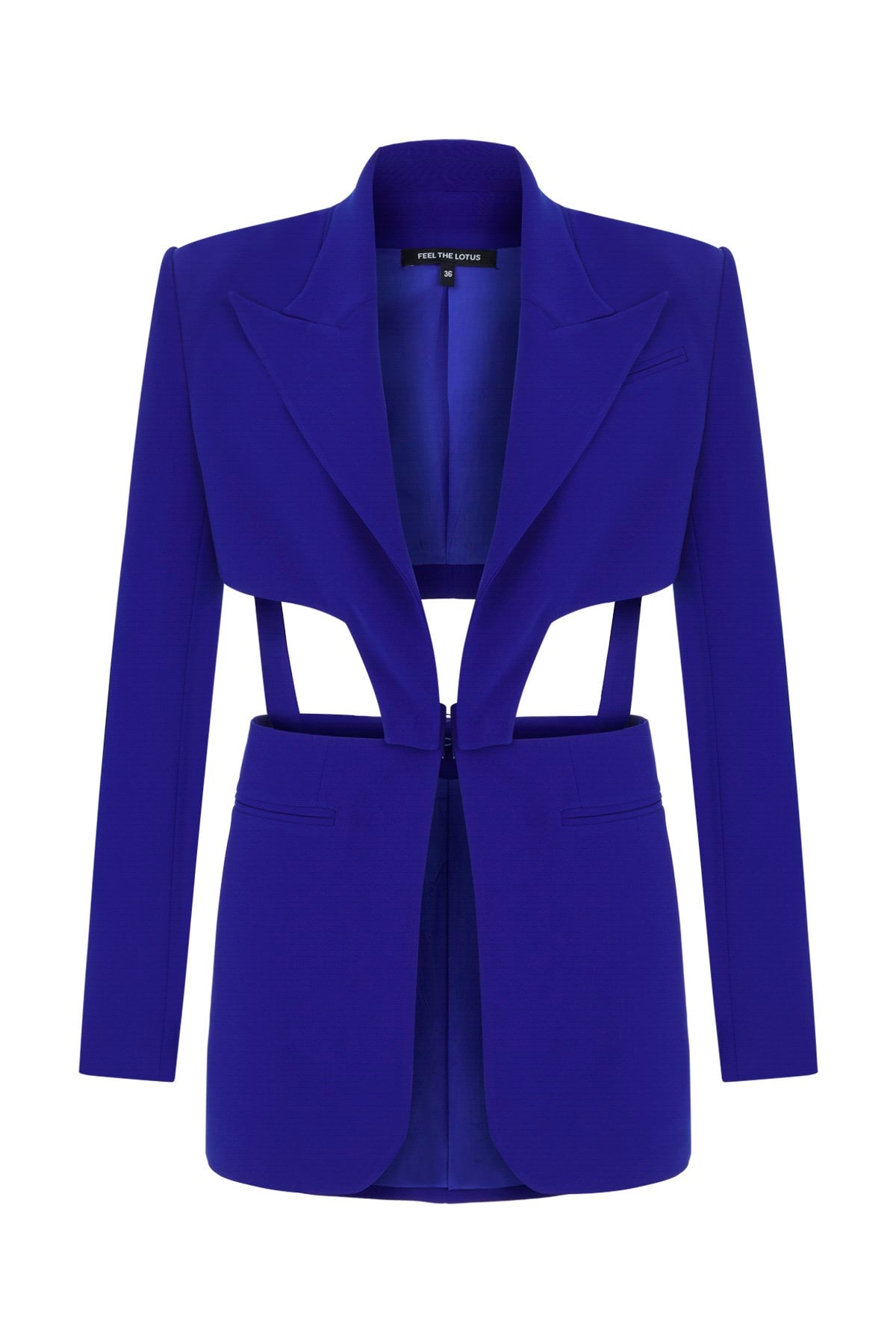 Ren Blazer Elektik Mavi Ceket