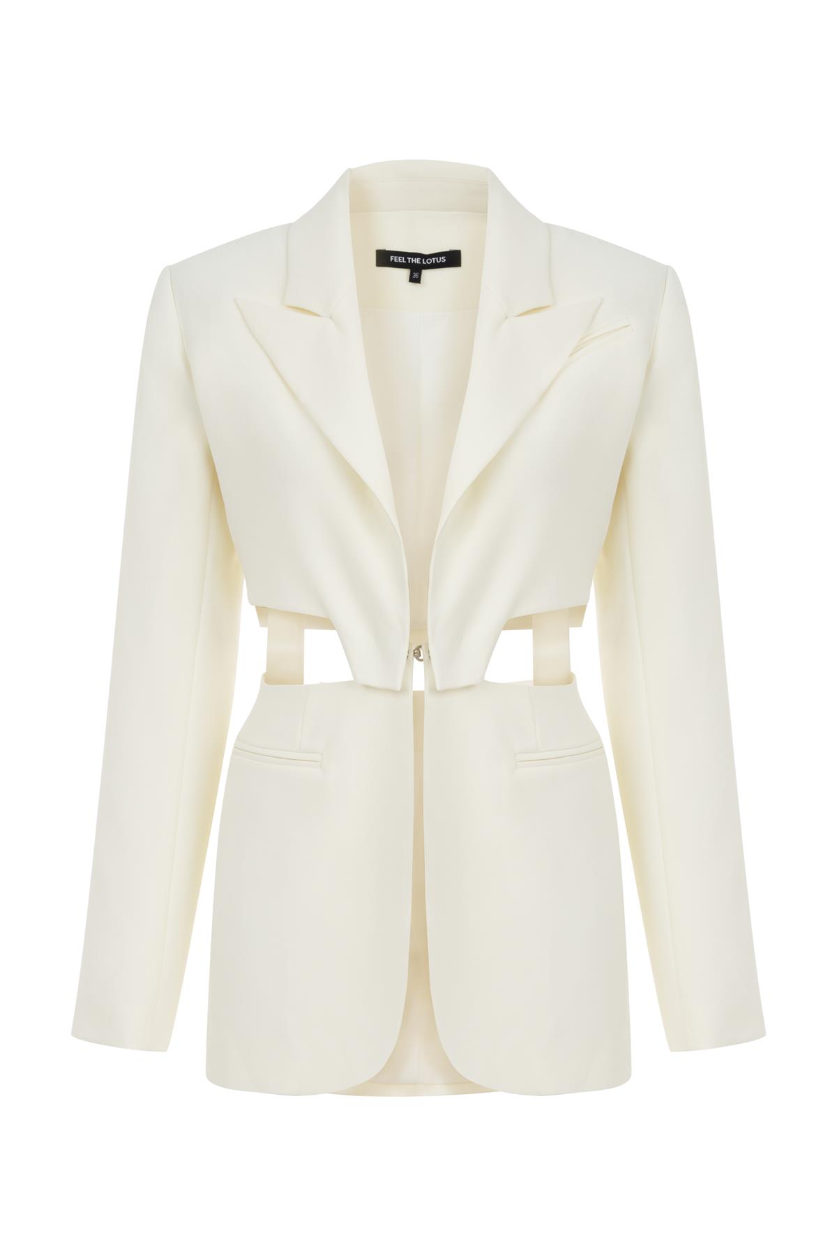 REN EKRU BLAZER 