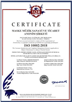 Maske Müzik Müşteri Memnuniyeti Politikası