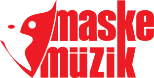 maske müzik aletleri logo