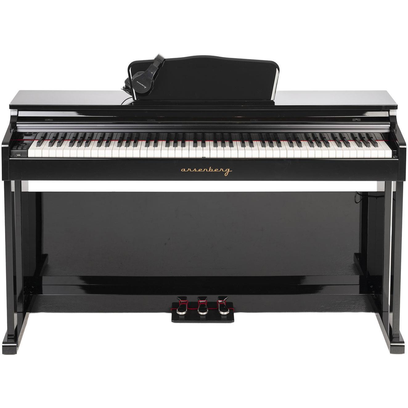 Arsenberg ADP1981BNG Siyah Dijital Piyano Yeni Versiyon