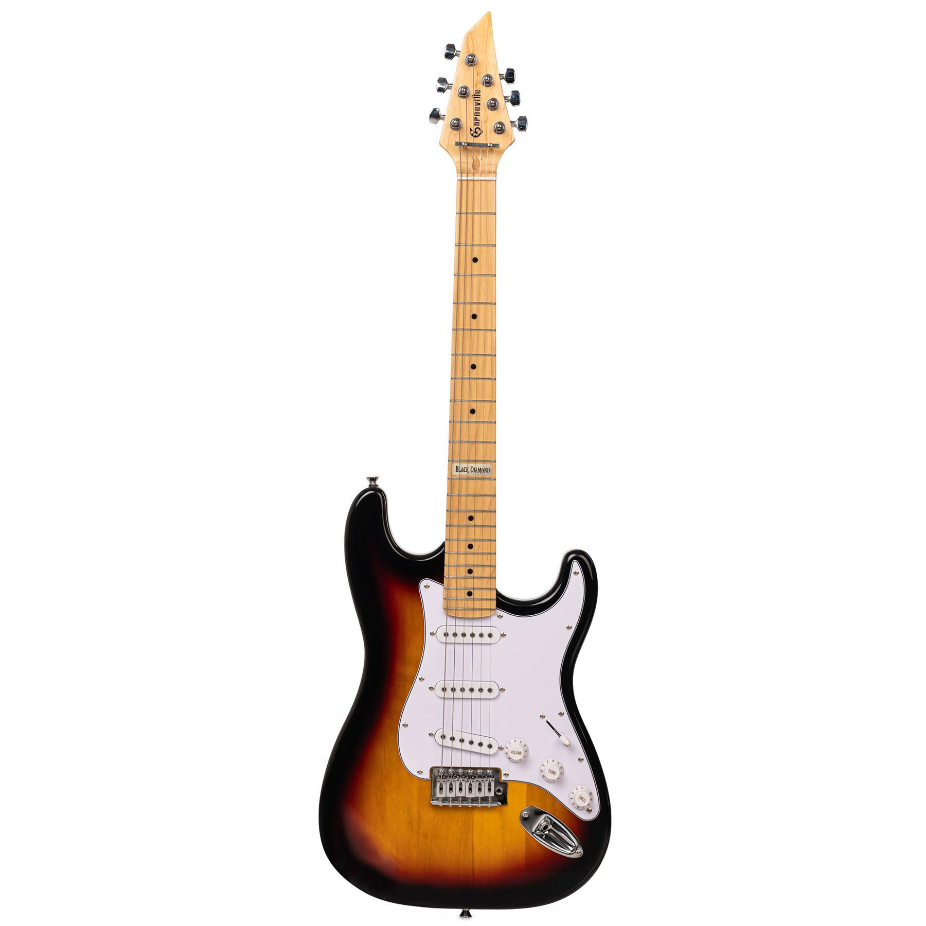 Zoppran Carneville ZX4SB Sunburst Elektro Gitar