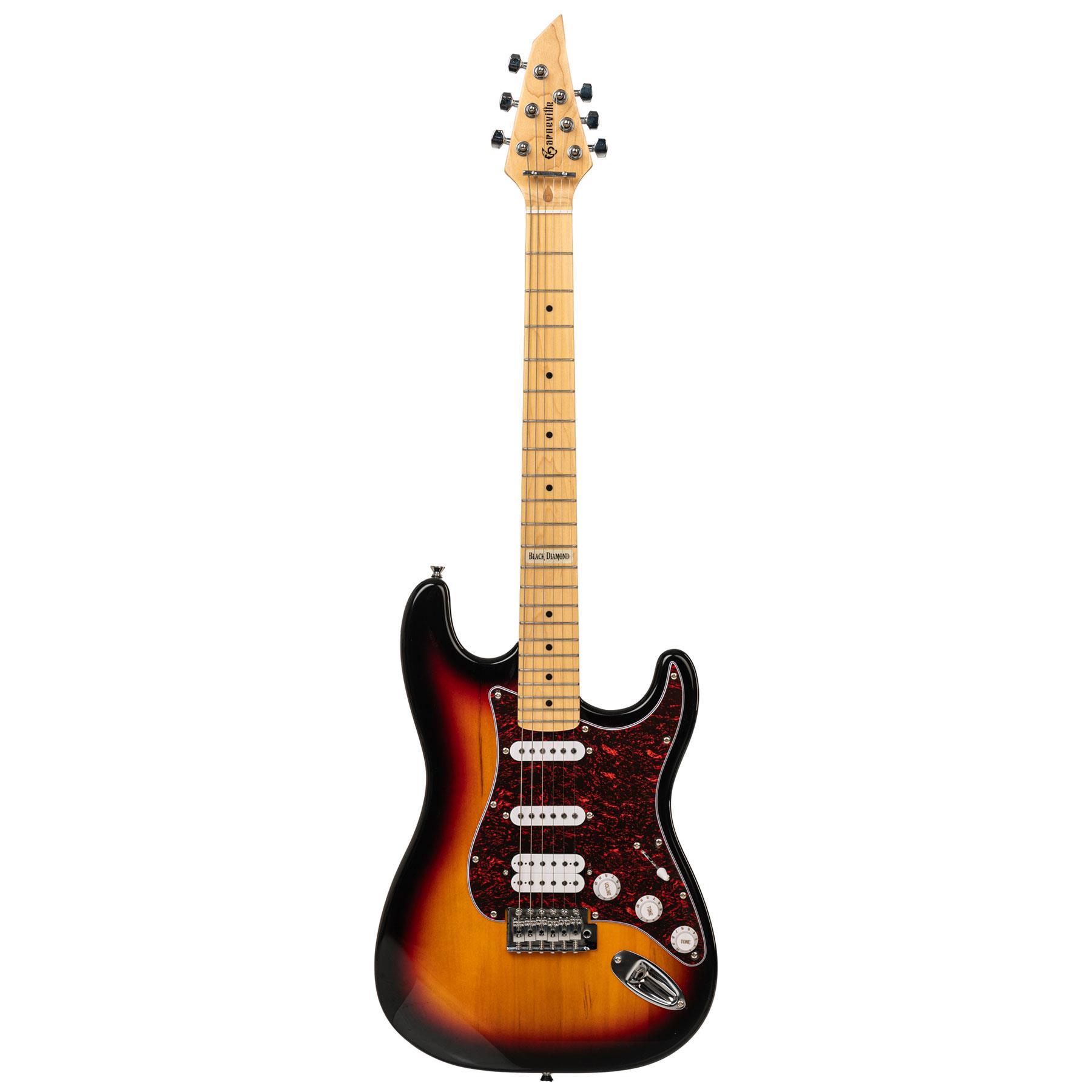 Zoppran Carneville ZX5SB Sunburst Elektro Gitar