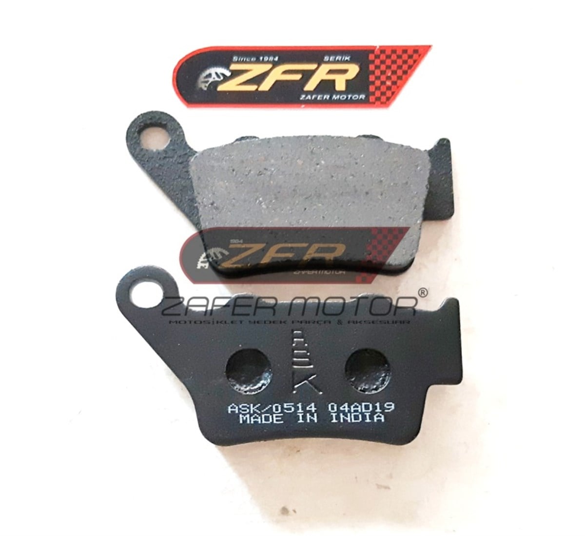MarkasızFren ve EkipmanlarıBAJAJ PULSAR NS200 RS200 ARKA FREN BALATASI ASK