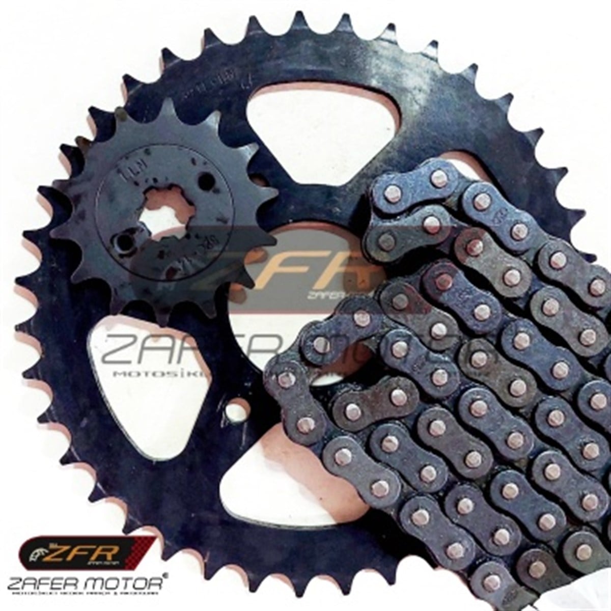 BajajYedek ParçaBajaj Pulsar Ns200 Rs200 Ön Arka Dişli Zincir Seti Orijinal