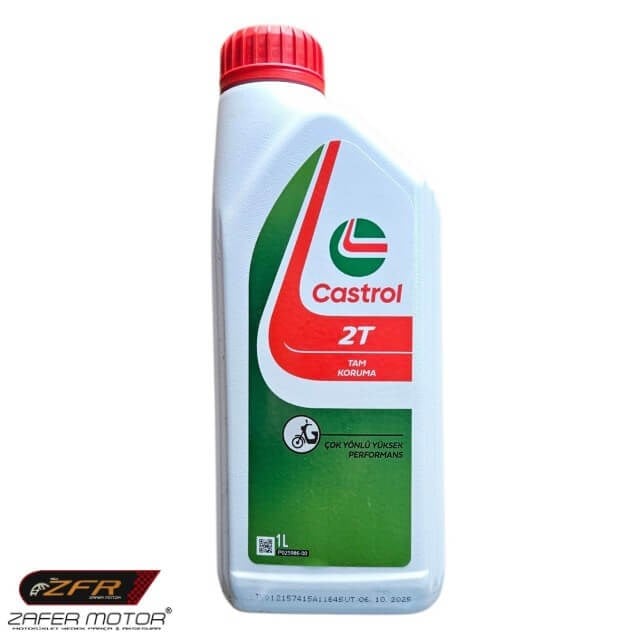 CastrolYağCastrol 2T 2 Zamanlı Motor Yağı 12x1Lt 2025 Üretim