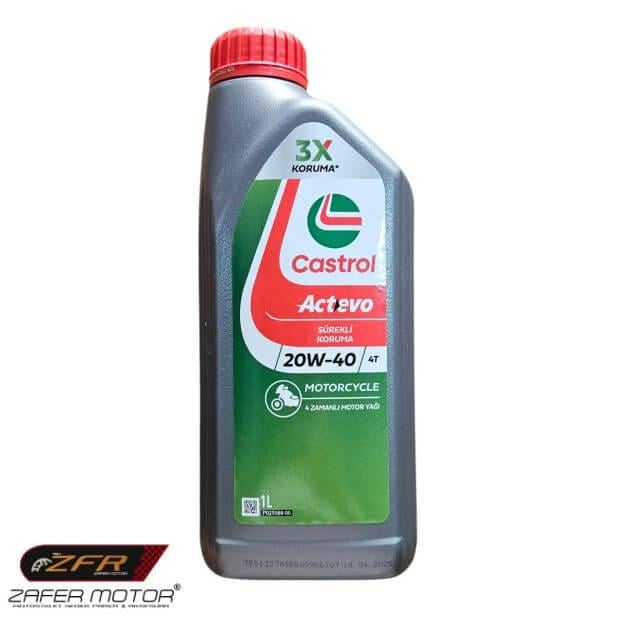 CastrolYağCastrol Actevo 20W-40 Mineral Motor Yağı 1 Litre 2025 Üretim