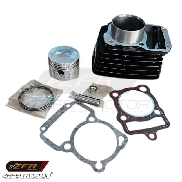 İthalYedek ParçaCg150 Çıta Silindir Piston Siyah (62mm 15P)