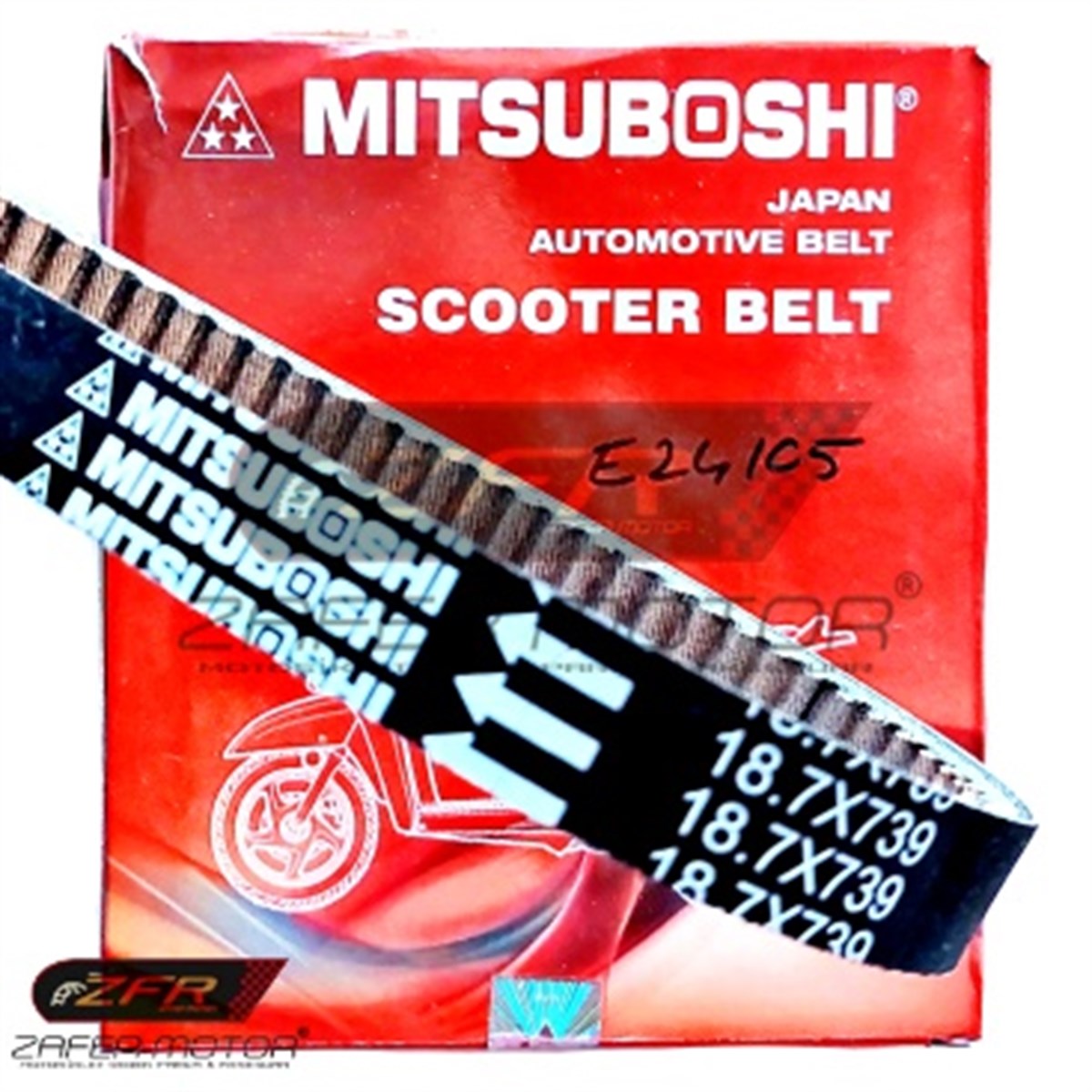 MitsuboshiDebriyajHonda Activa Beat Hero Pleasure Varyatör Kayışı Mitsuboshi