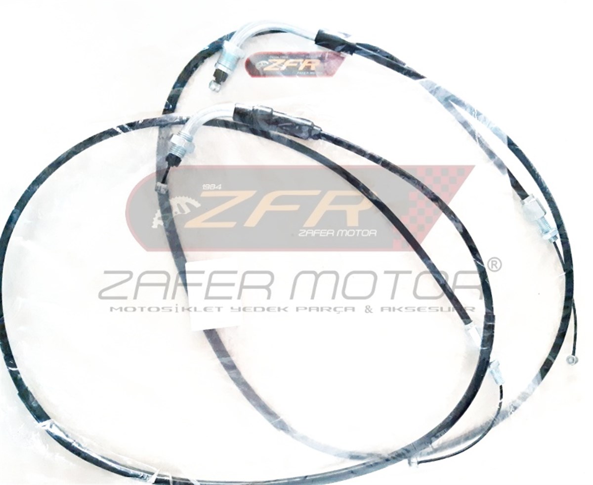 MarkasızYedek ParçaHONDA CB125F GAZ TELİ HALATI İTME ÇEKME TAKIM
