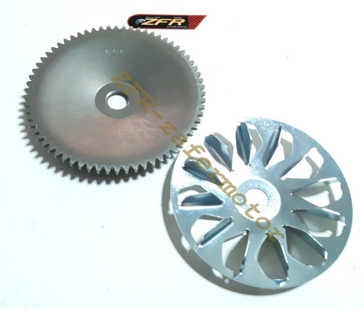MarkasızDebriyajHONDA SPACY110 ÖN DEBRİYAJ (VARYATÖR) SABİT YANAK + PERVANE OEM