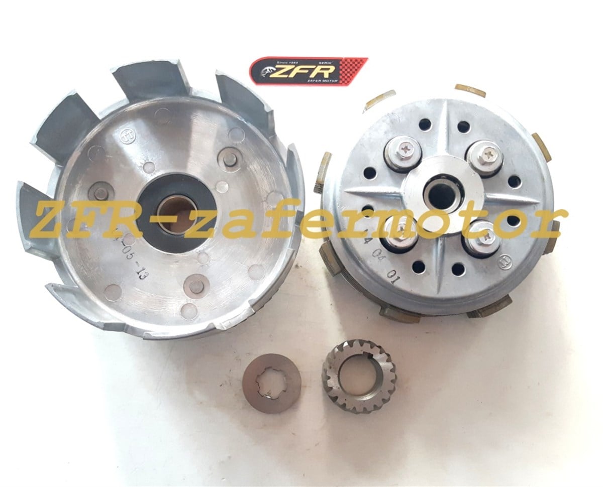 KubaDebriyajKUBA PARS150 DEBRİYAJ TASI + GÖBEĞİ KOMPLE (KRANK DİŞLİSİ DAHİL)
