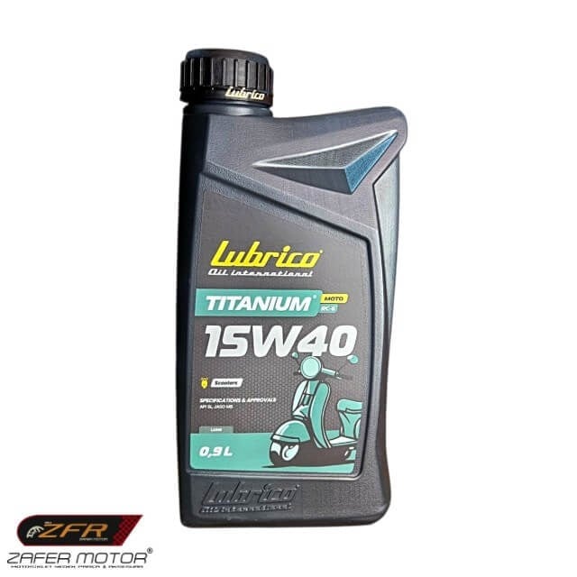 LubricoYağLubrico Titanium Scooter 15W-40 Motor Yağı 0.9Lt 2025 Üretim