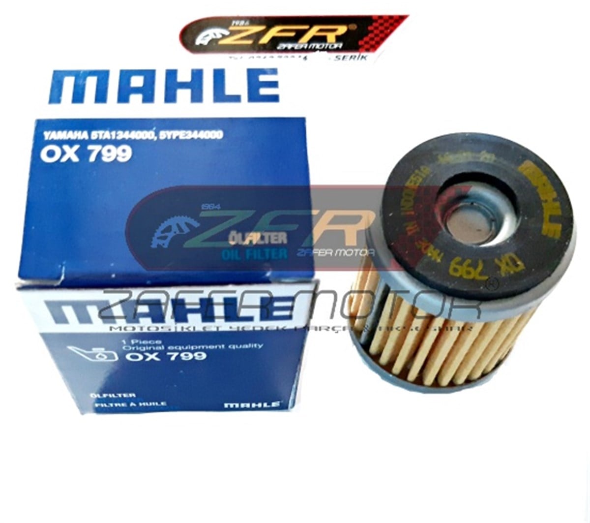 MahleFiltreMAHLE OX799 YAMAHA XMAX 250 300 YAĞ FİLTRESİ HF141 (2018 SONRASI)