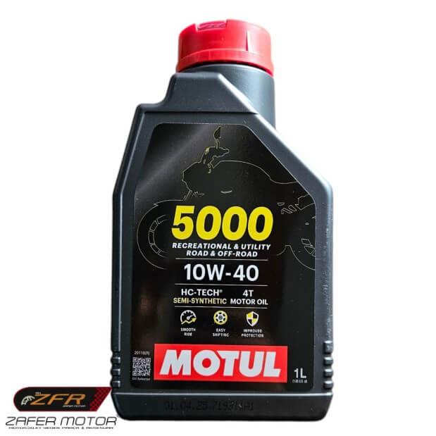 MotulYağMotul 5000 10W-40 Yarı Sentetik Motor Yağı 1 Lt 2023 Üretim