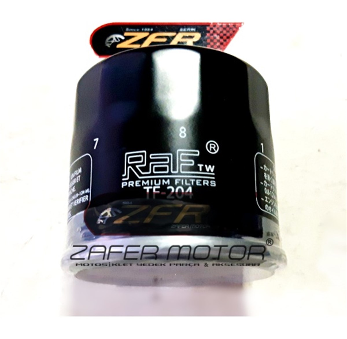 MarkasızFiltreRAF204 HONDA FORZA SH300 CB500 CBR600 1000 NC750 YAĞ FİLTRESİ