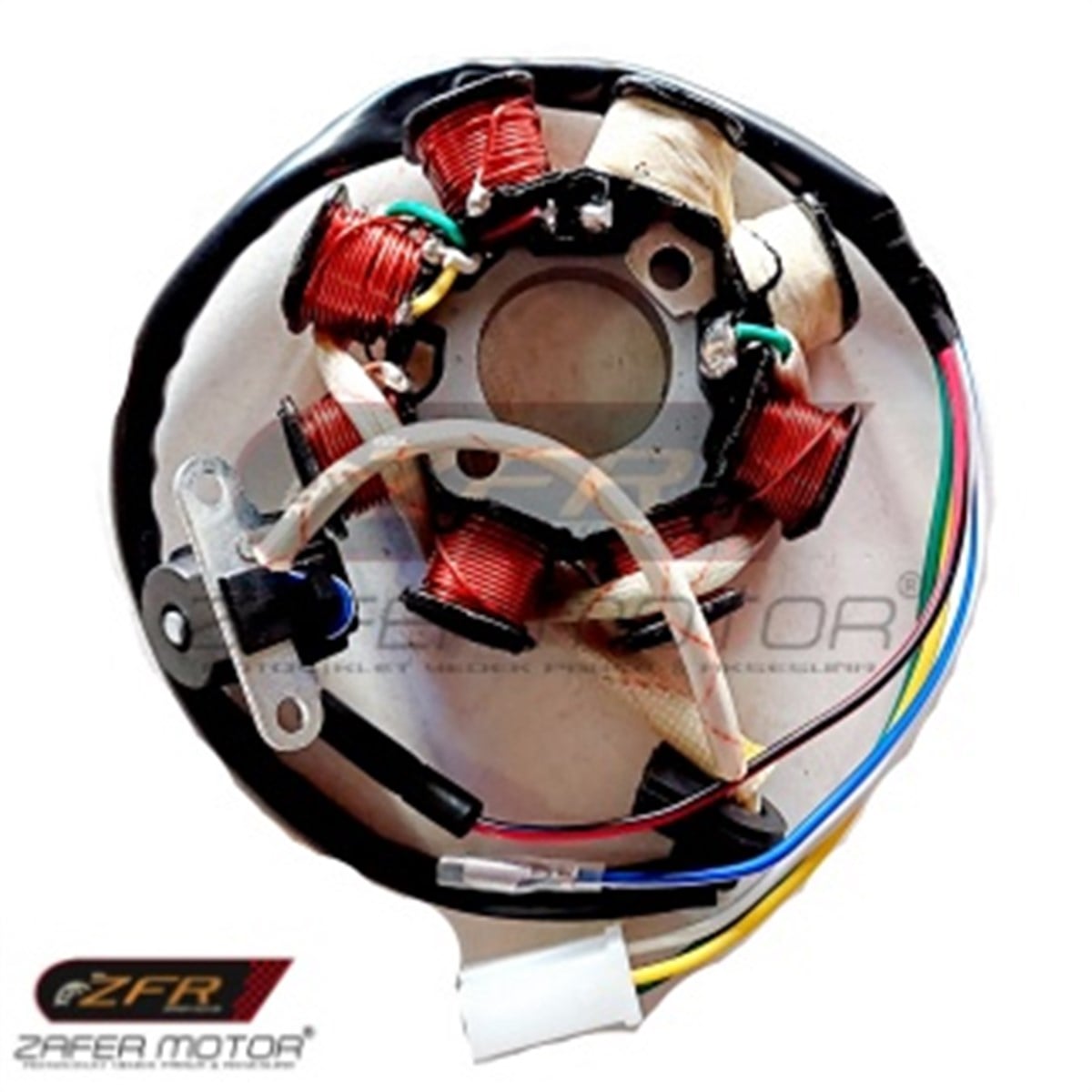 MSRYedek ParçaScooter 50cc 80cc Statör 8 Bobin 5 Kablo