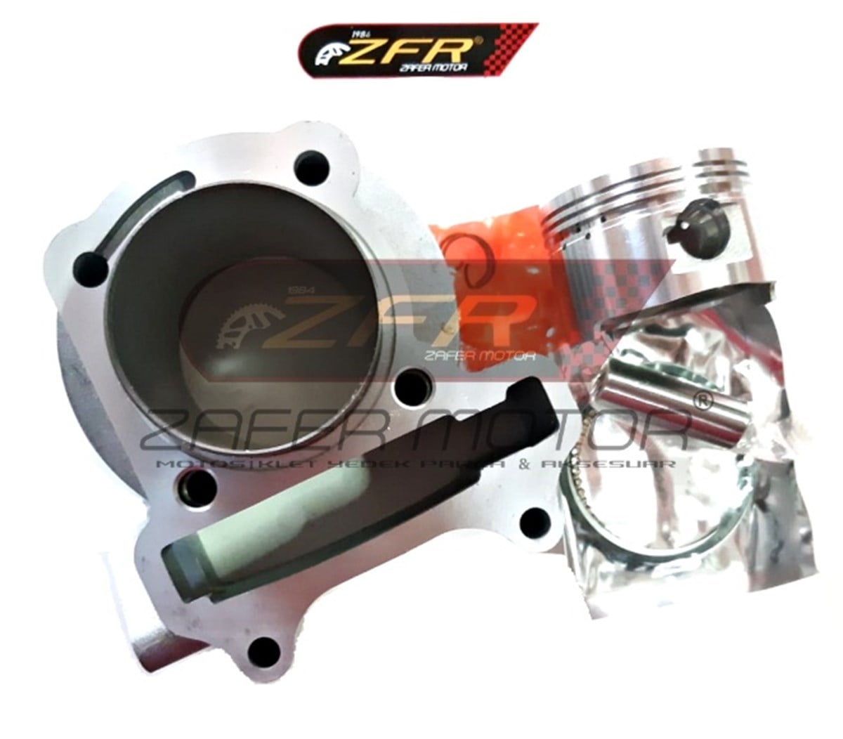 MarkasızYedek ParçaSCOOTER 50CC 80CC UYUMLU 100CC SİLİNDİR PİSTON SEGMAN SETİ