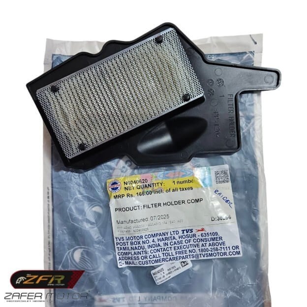 TvsFiltreTvs Raider 125 Hava Filtresi Orijinal N6040620