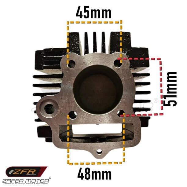 İthalYedek ParçaUkh Cup 100cc Silindir Piston Komple
