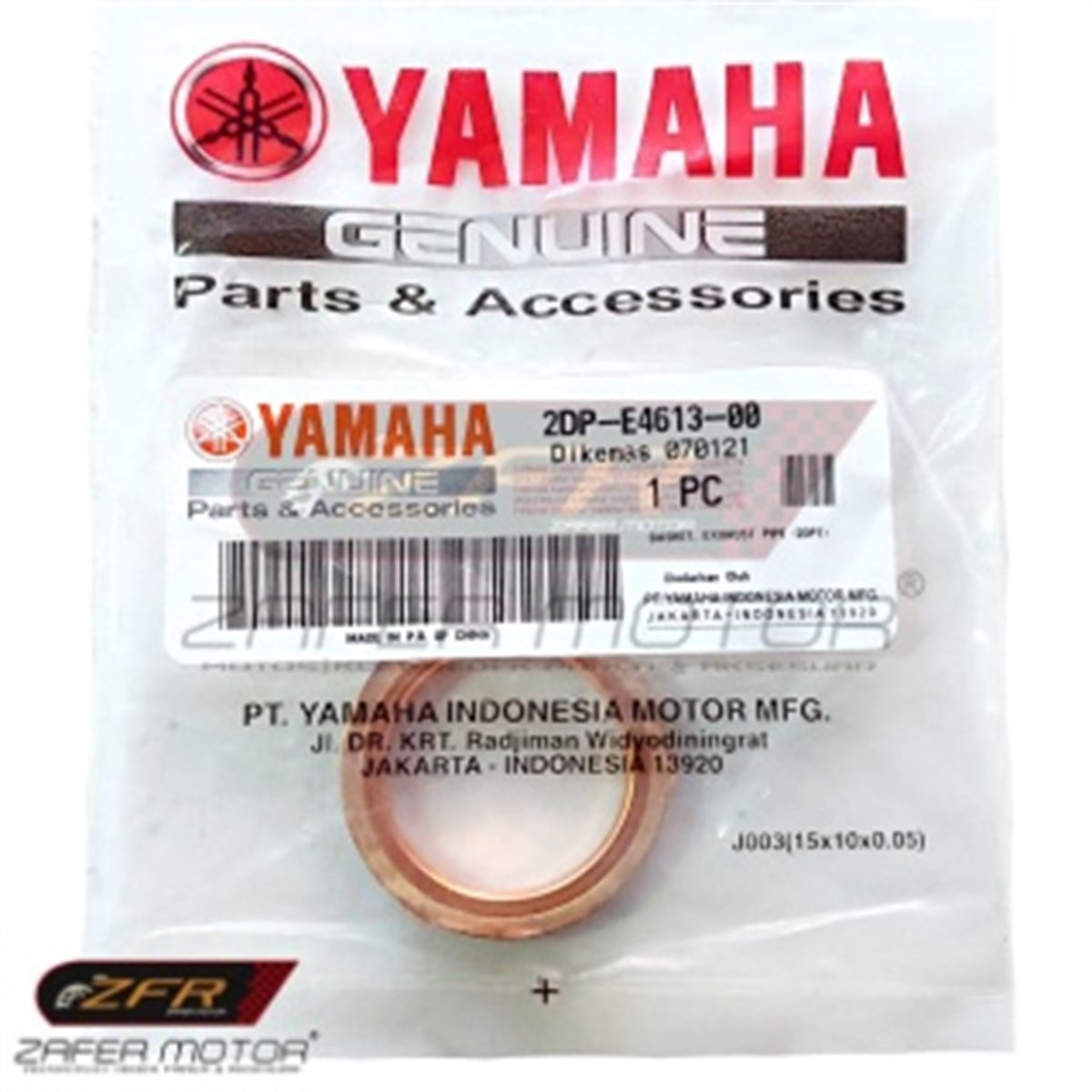 YamahaEgzozYamaha Nmax Egzoz Contası Pulu Orijinal 2015-20 2DPE461300